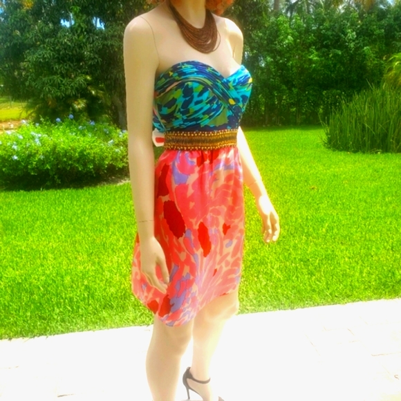 NWT TIBI DRESS 100% SILK - Picture 3 of 8